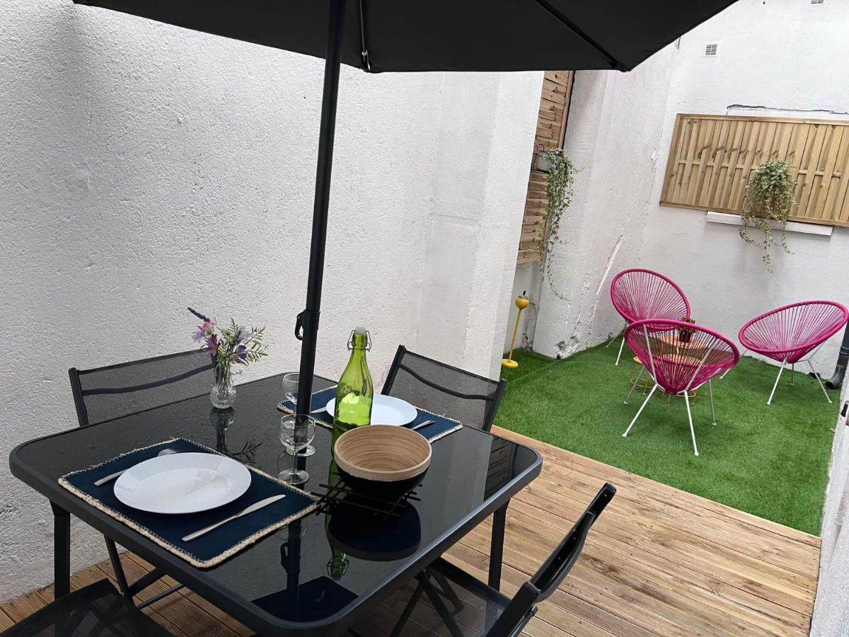 Charmant Appartement Climatise Aux Pieds De La Cite Каркассон Экстерьер фото