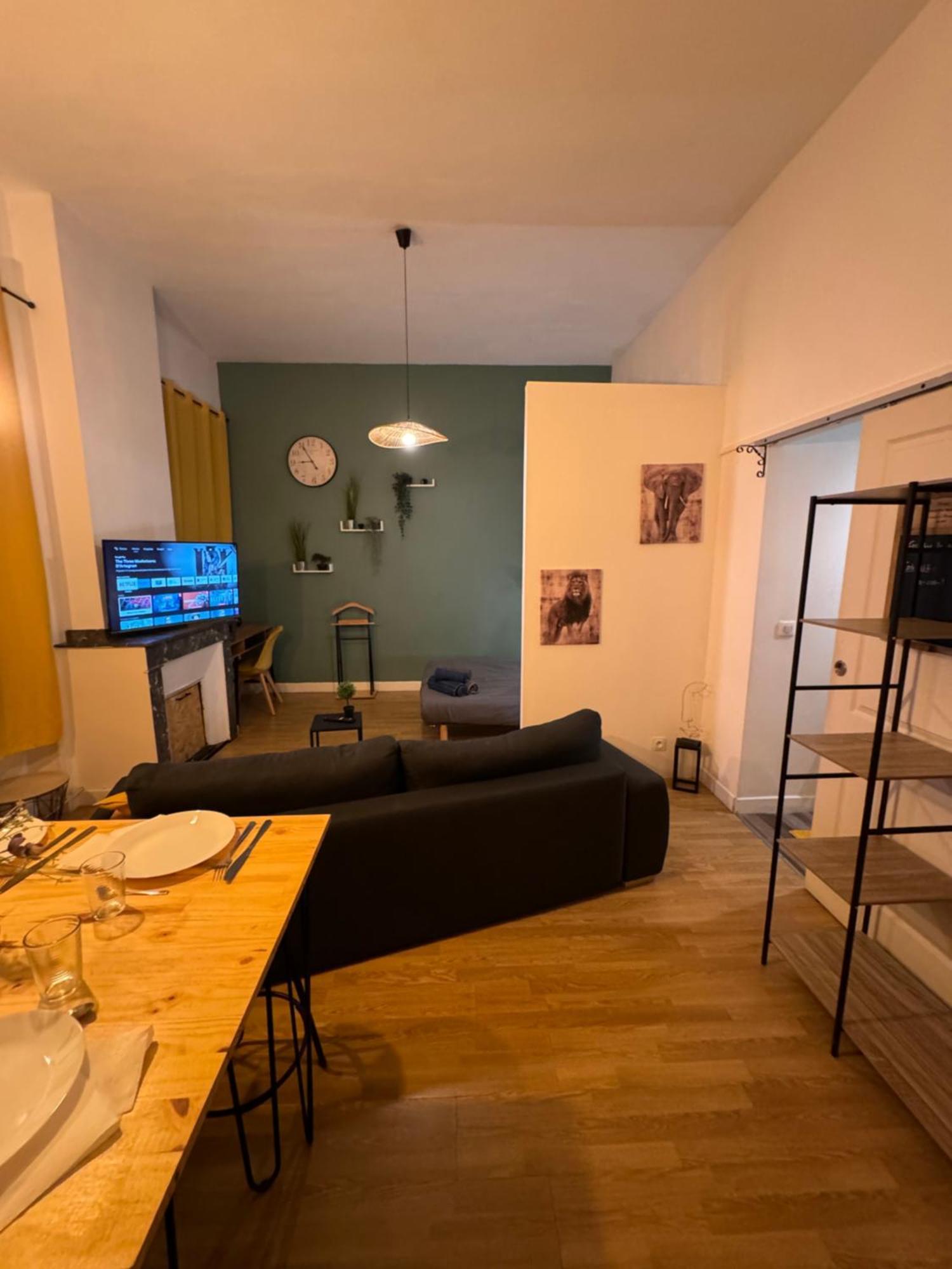 Charmant Appartement Climatise Aux Pieds De La Cite Каркассон Экстерьер фото